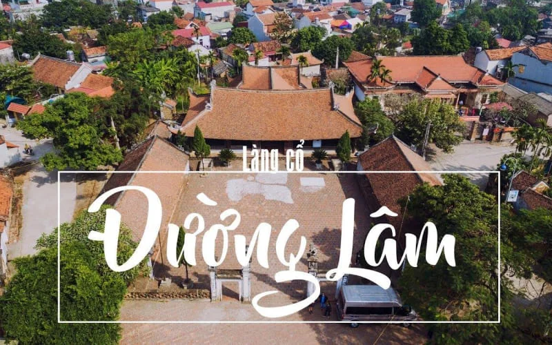 Làng cổ Đường Lâm – Hồn quê giữa sắc thu vàng